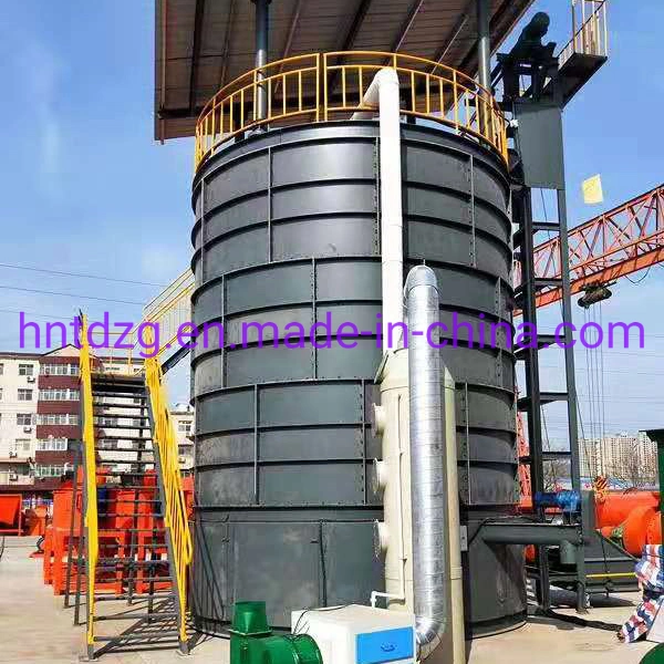 Sheep Manure Organic Fertilizer Aerobic Fermentation Manure Treatment Equipment Animal Waste Composting Machine