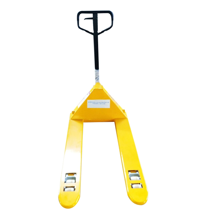 2000kg Polyurethane/Nylon/Rubber Wheel Hand Manual Hydraulic Pallet Truck