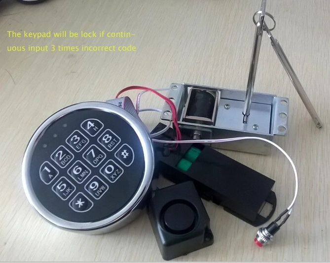 China Made Digital Keypad Password Lock Safe Lock for Deposit Vaults