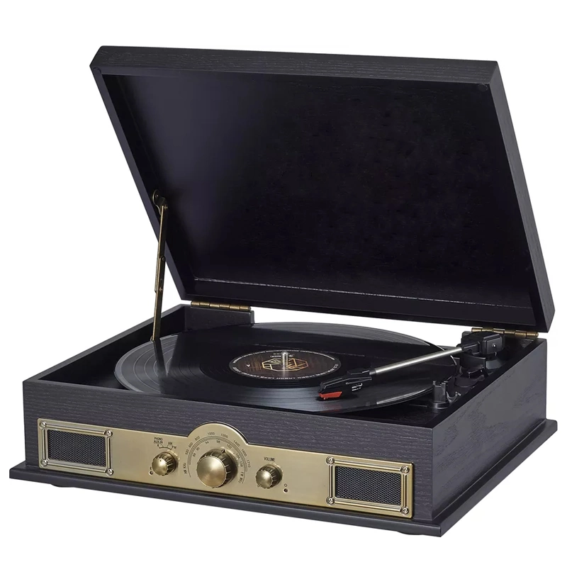 Decoración Digital Gramophone Jugador joueur avec Mesa Tournante Gramofones Antigos Giradischi