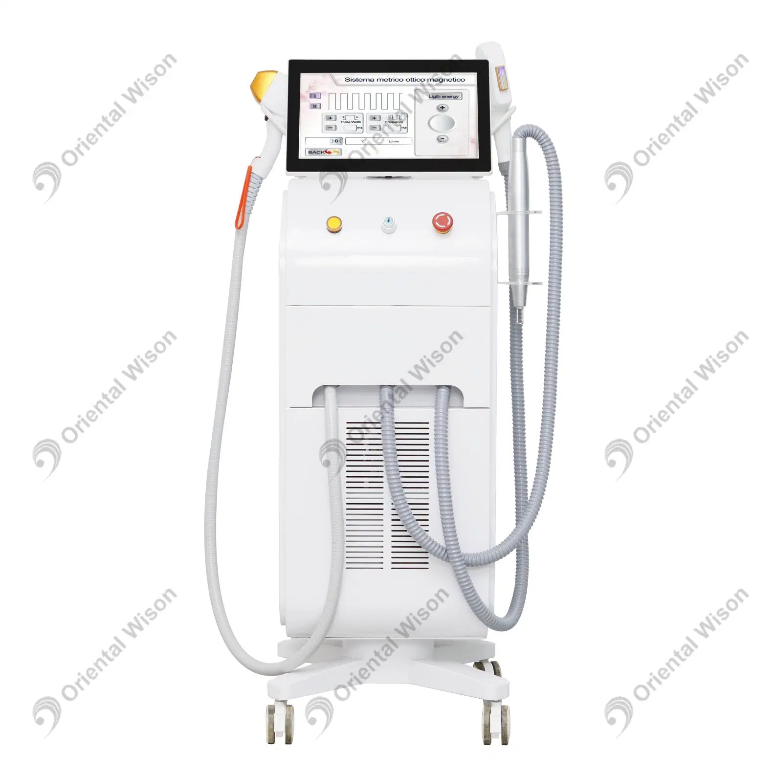 TÜV Medical CE-zugelassene Ice Speed 755 808 1064nm-Diode Laser Haarentfernung Eiskühlung Laser Haarentfernung Alexandrit Laser Starker, Kühlungsfreier Diodenlaser