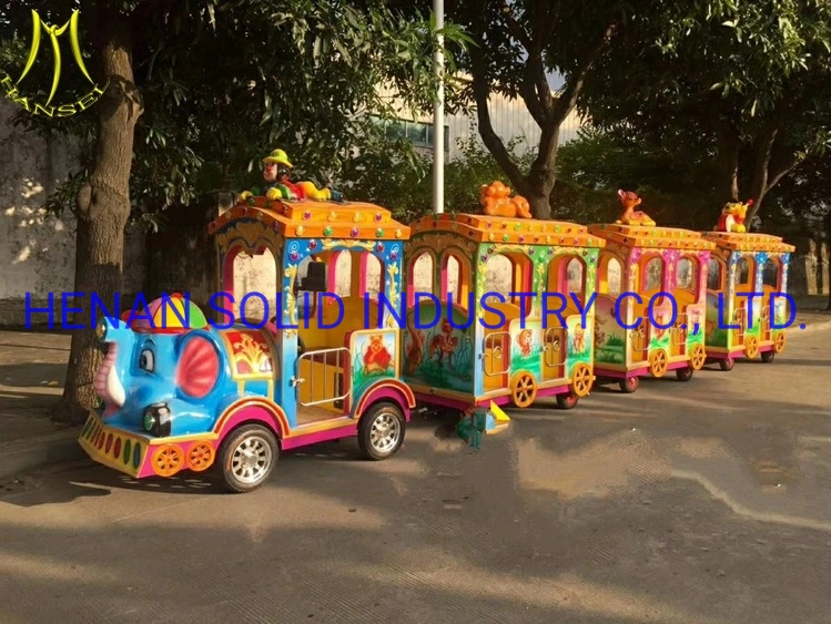 Theme Amusement Park Rides Electric Track Train 16-84 Seats for Travel Sightseeing