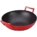 Household Pot Set Enamel Coating Cast Iron Cookware Casserole Hot Pot with Wooden Lid