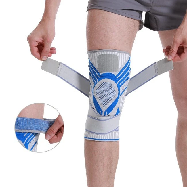 Adjustable Joint Support Knee Brace Pad Safety High Quality Sports Long Knee Pads