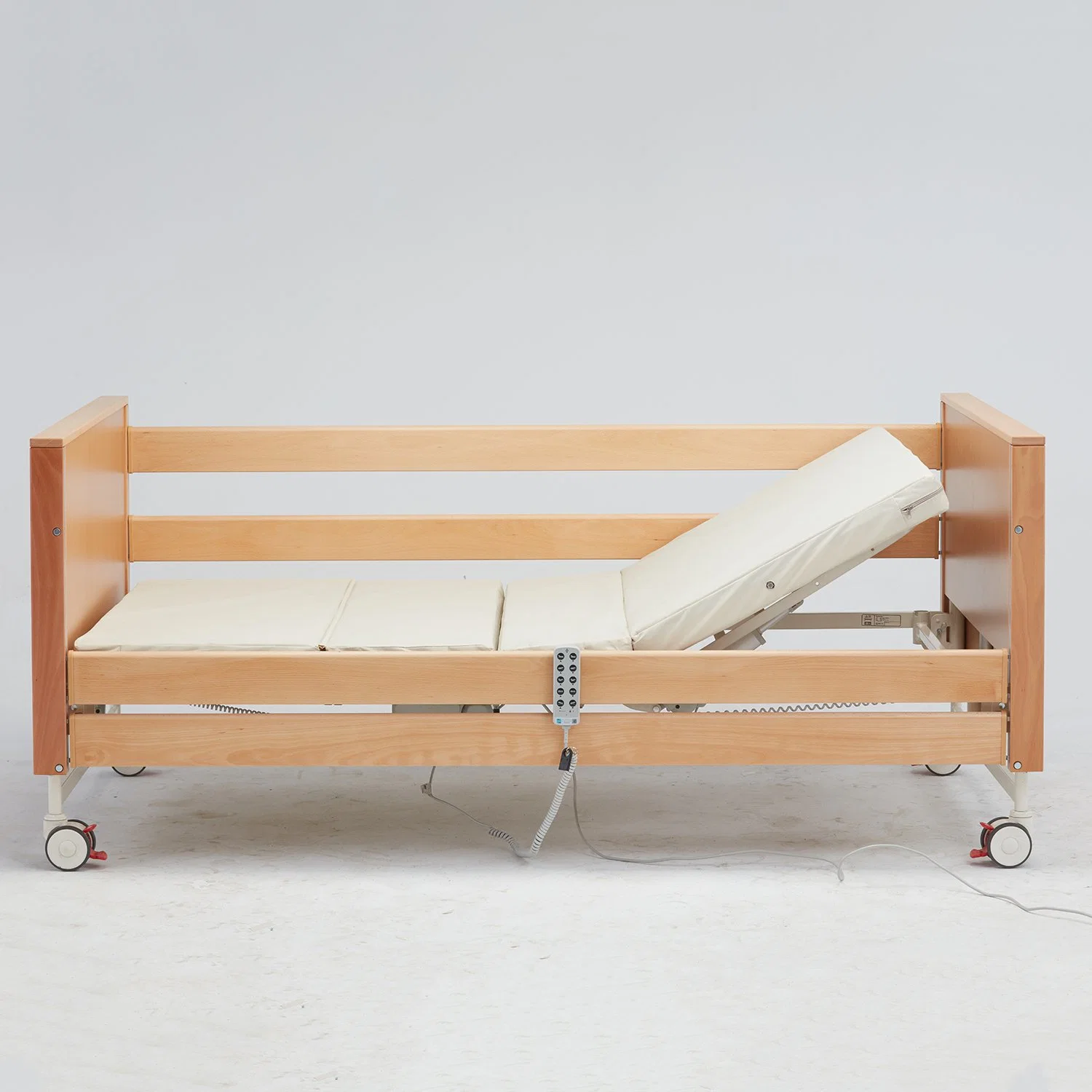 Hospital Furniture Electric Multifunctional Elderly Bed Electric Home Care Bed Wooden Nursing Bed Hospital Bed