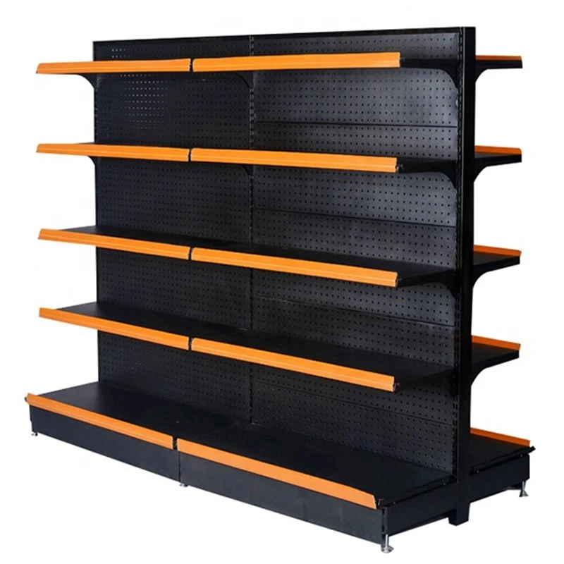 Metal Supermarket Shelves Equipment Supermarket Shelves Hanging Basket Shelves