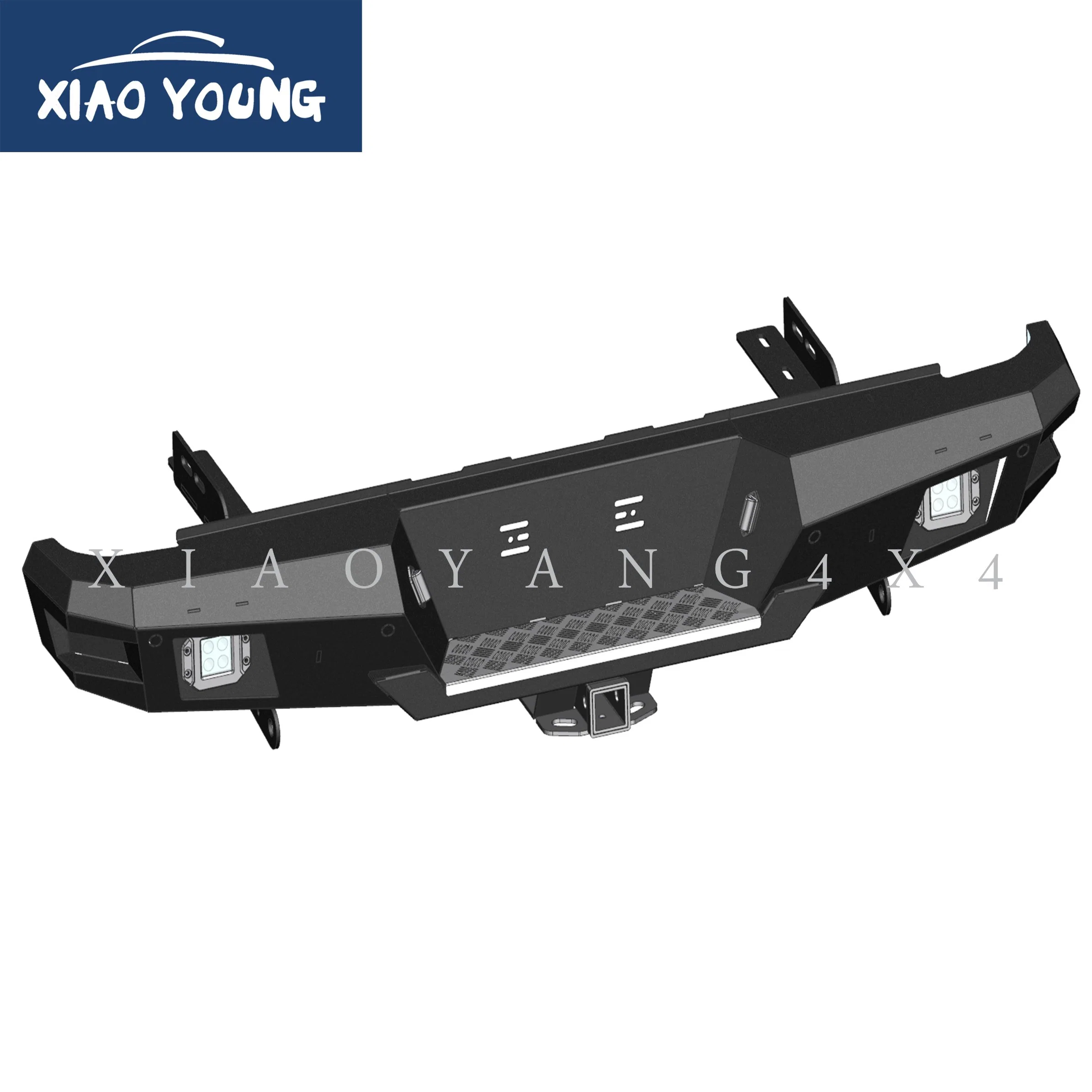 4WD Pickup Accessories Steel Rear Bumper Guard for Hilux Revo Ranger Triton Dmax Rocco 2022