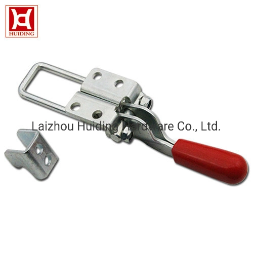 Horizontal Round Handle Tools Toggle Clamp Adjustable Clamp, Steel Zinc Plated Hot Sale Hardware Fasteners Hook Clasp and Toggle Latches