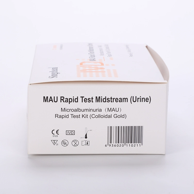 Singclean High Sensitivity Early Result Urine Mau Test Device (Colloidal Gold) for Kidney Disease