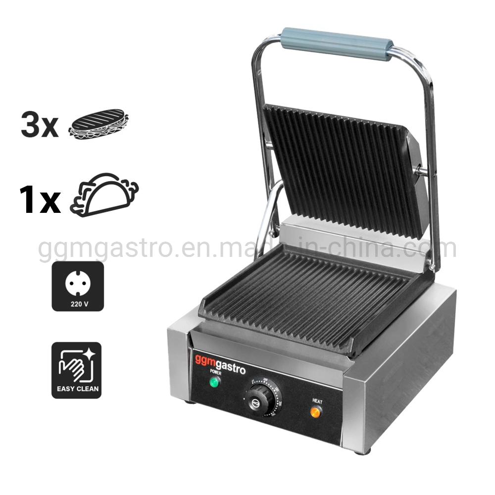 Hot Sale Panini Contato Sandwich Grill Press Maker Electric BBQ Grelha