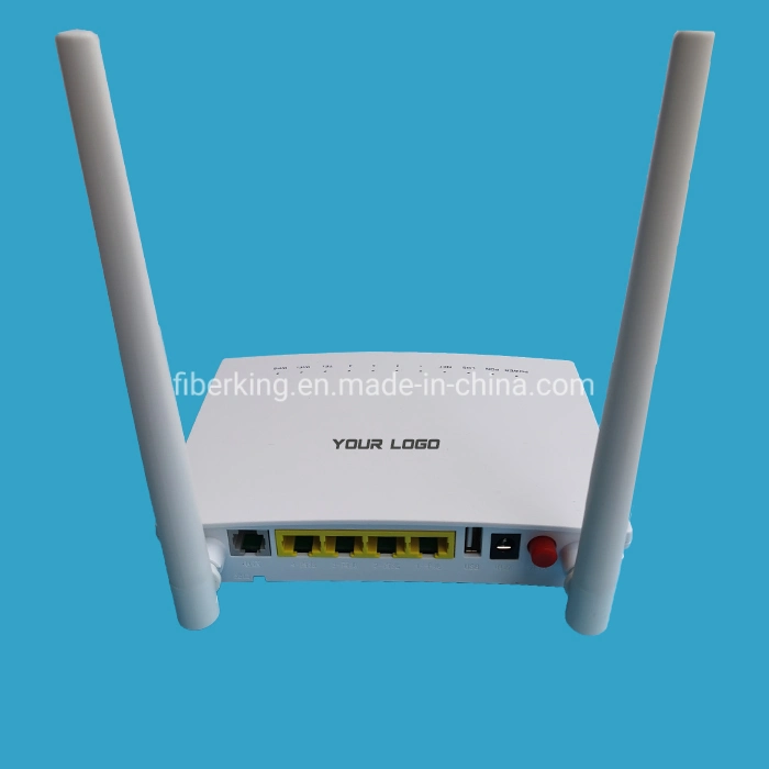 OEM Gpon ONU Zc-520 1ge+3fe+1tel+WiFi