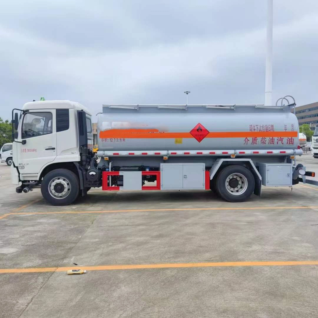 Dongfeng Foton FAW HOWO pesado 190/210/230hp 4X2 chasis 12-15000liters Jet Gasolina combustible aceite Diesel camión tanque de carga con dispensador de combustible Precio