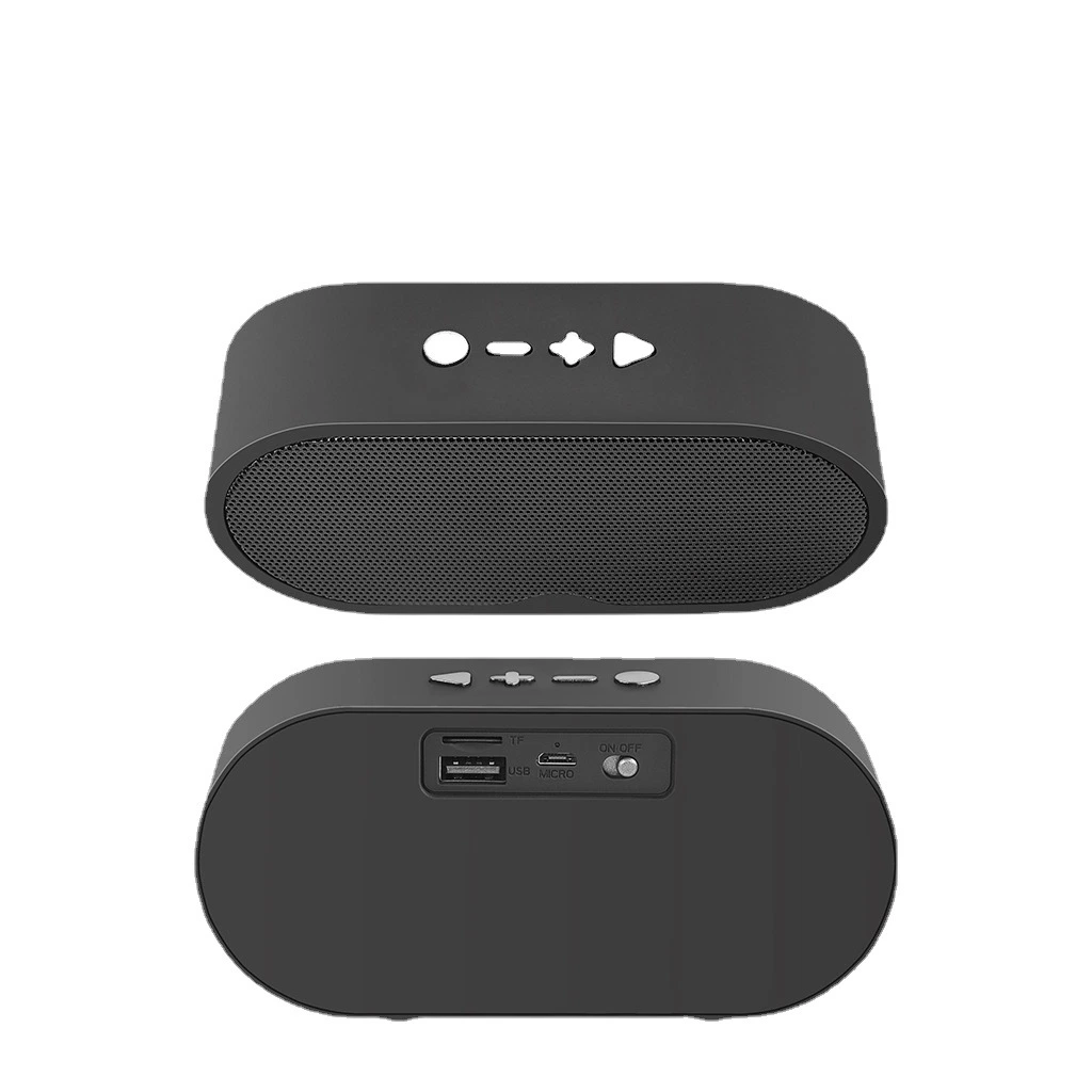Double Super Bass Bt 5.0 Mini Portable Computer Speaker for Music Player Digital Plastic 6.5inch Wireless Speaker