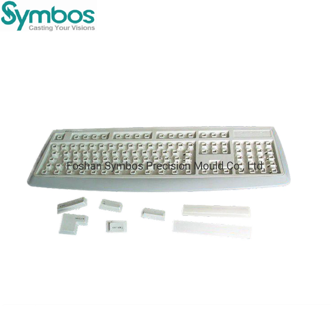 Fabricant OEM Clavier de Jeu de touches Moulage par injection plastique moule Double Couleur du capuchon