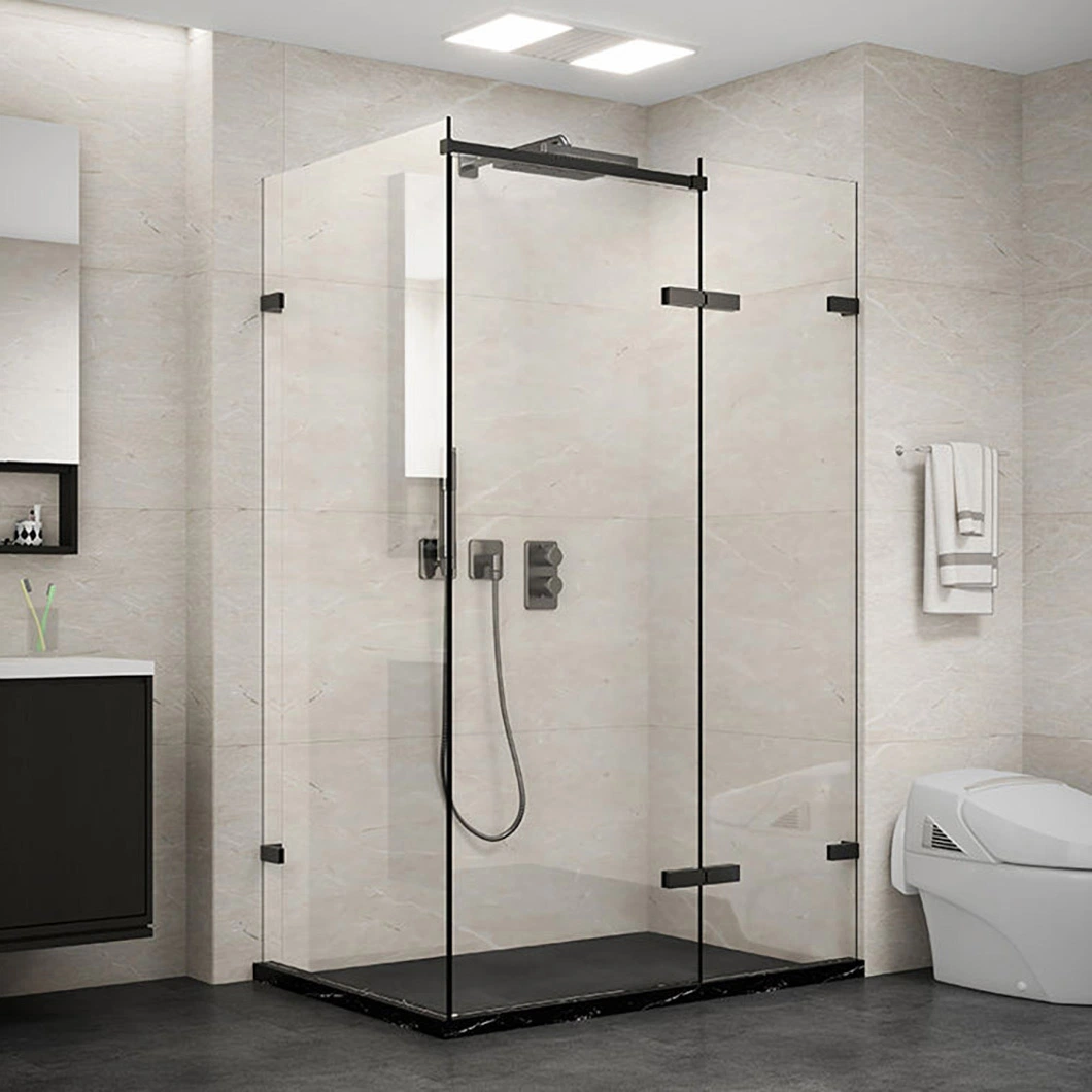 Qian Yan Luxury Black Shower China Luxury Outdoor Shower Factory Custom Insulation Luxury Modern Showers Rooms