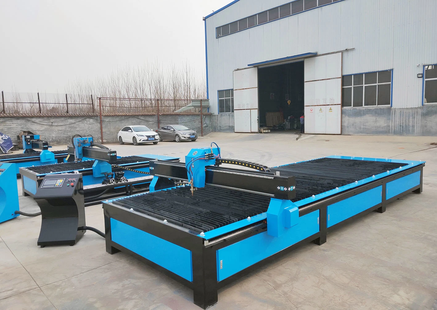 Large Format CNC Plasma Metal Cutting Machine for Steel Aluminum