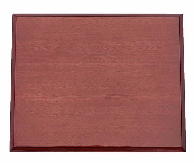 Shield Rosewood Glossy Wood Wall MDF Awards Plaque