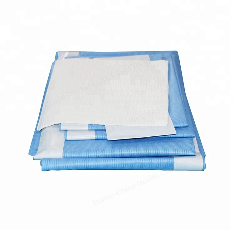 Top Vente Universelle Drape Pack Kits Chirurgicaux Stériles Arthroscopie Surgical Drape Pack pour Usage Médical