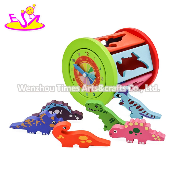 Hot Selling Creative Teaching Aids Education Wooden Animal Shape Matching Toys for Kids W12D242