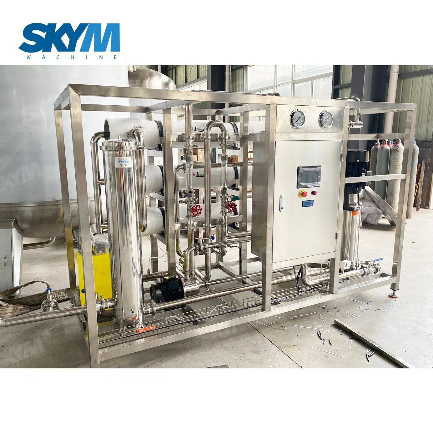 3000liters Per Hour Pure Drinking Water Making Treatment Equipment Reverse Osmosis System Machine