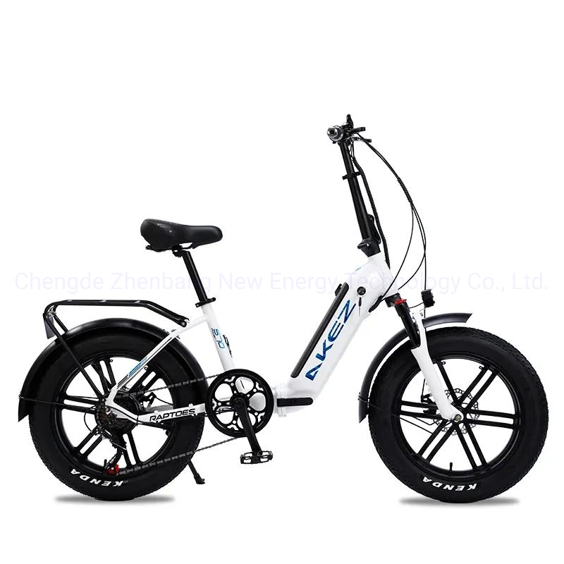 2023 New Design 20 Inch Cheap Electric Folding Bike Mountain Ebike Dirt Bicycle for Adult