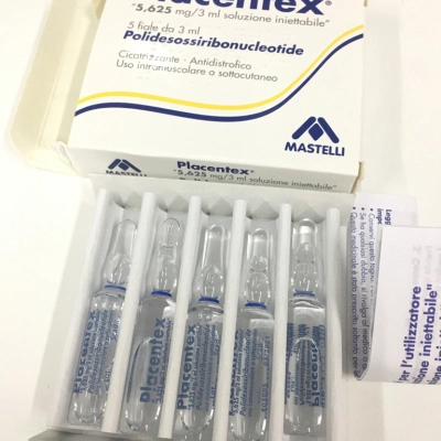 Marca italiana Placentex rejuvenecimiento de la piel 5.625mg/3ml de relleno dérmico de la reparación facial inyectable