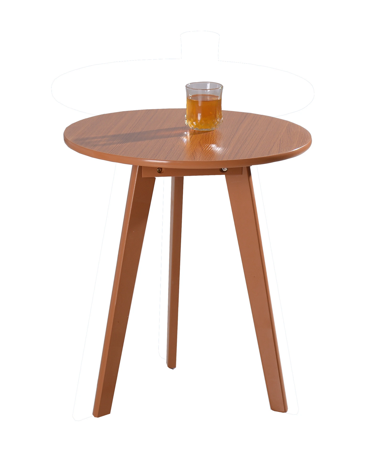 طاولة بسيطة طاولة طاولة صغيرة ذات مقعد خشبى وطاولة قهوة على طراز الموضة