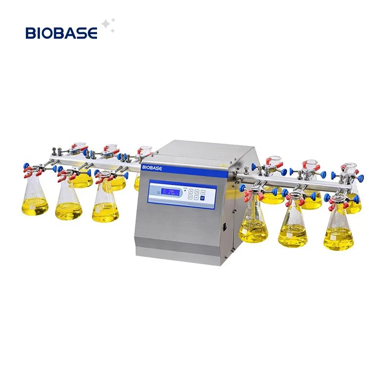 Biobase pequeña dimensión Agitador de microplacas de suministro de energía baja para Lab