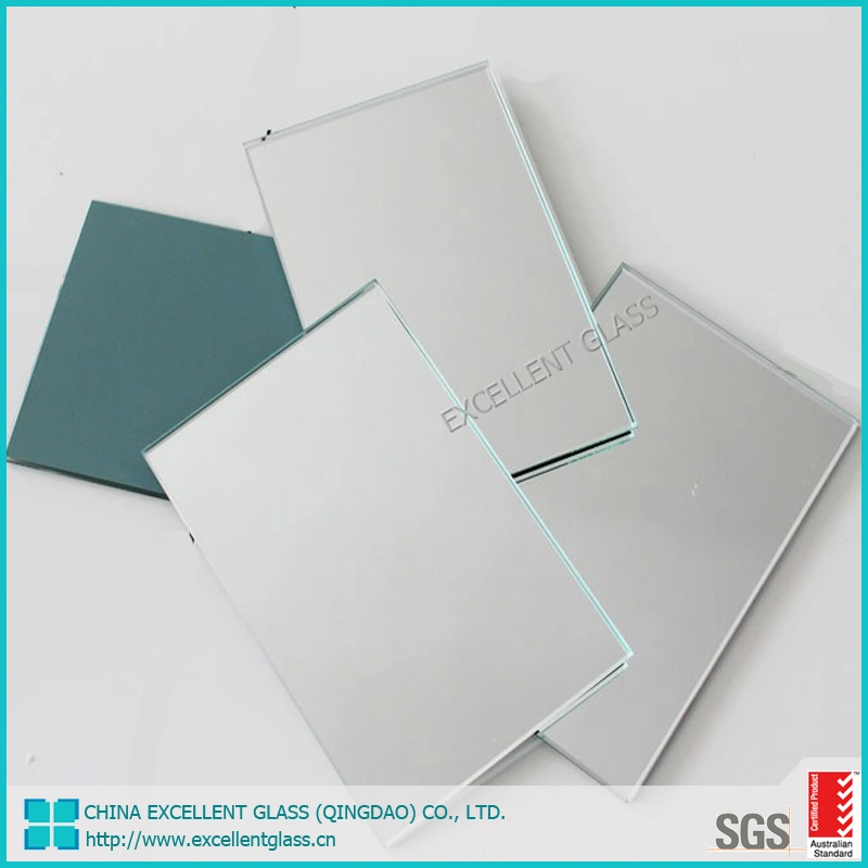 High quality/High cost performance  One Way Silver Mirror Glass Sheet Widely Used in Public Security and Bathroom Decoration Wall Mirror