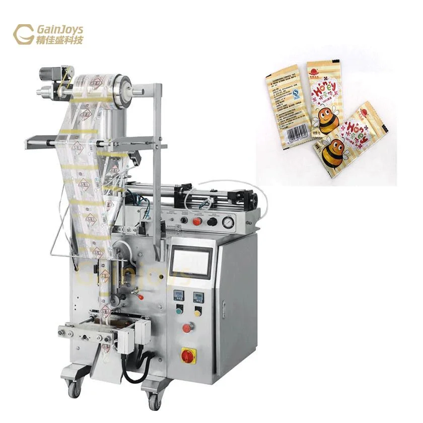 Custom Shape Sachet Pump Filler Precise Dosing Edible Oil Liquid Pouch Packing Machine