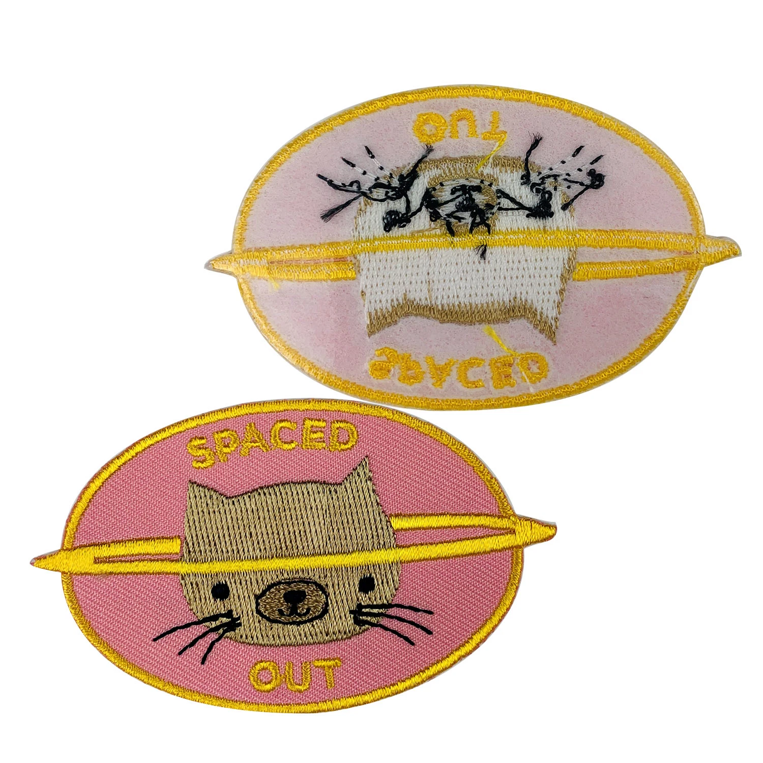 Patches Custom Fashion Clothing Decoration Embroidery Iron on 3D Patches