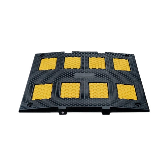 Cost-Effective Cheap Heavy Duty Driveway Deceleration Strip Durable Rubber Speed Bump for Road Safety