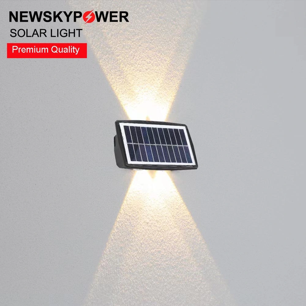 Solar Wall Wash Light IP65 Dusk Down Adjustable LED Wall Hotel Decor