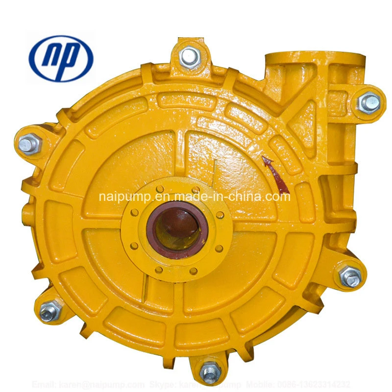 Nah Slurry Pump Horizontal Mine Minerals Chrome Industrial Water Centrifugal Rubber Sand Slurry Pump