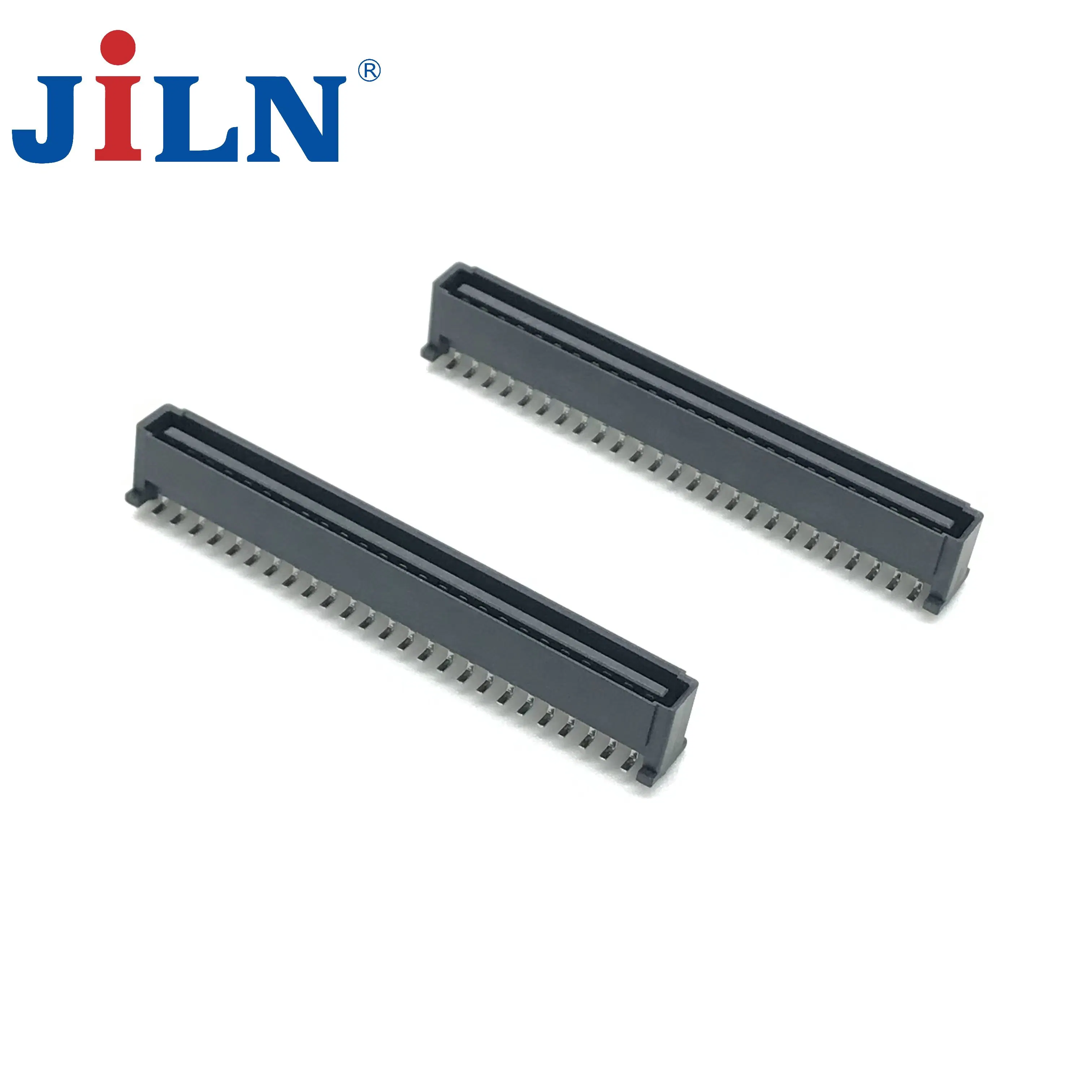 Jiln 1.0mm Board to Board Connector Common General Type Male H3.7mm 2X20p Heat Resistant PLC Custom LED Connector