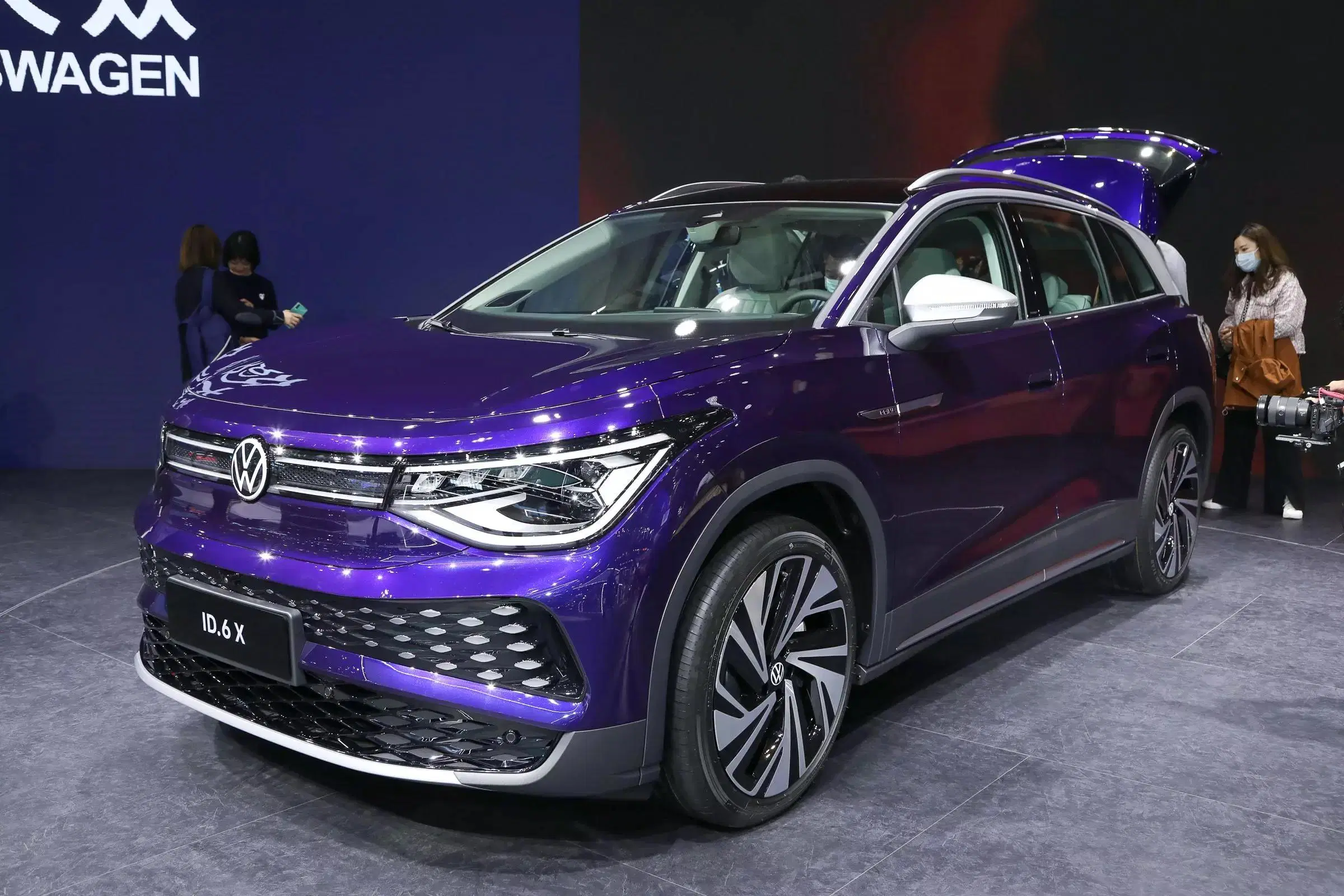 2022 Long Range Drive à Gauche pour ID4 ID6 VW ID6 Pure Plus ID4.X Crozz Lite PRO EV Voiture Nouvelle Énergie VW ID.4X Crozz 2023 ID4 Prime EV Véhicules Électriques Voiture d'Occasion