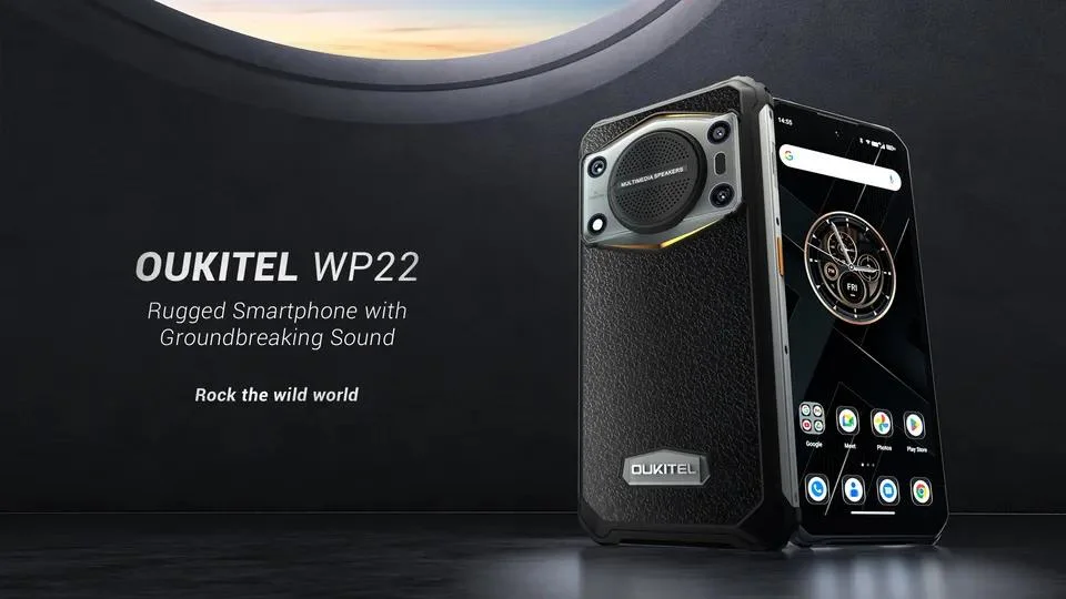 Oukitel Wp22 Rugged Smartphone 6.58" FHD+ 10000 mAh 8GB+256GB Mobile Phones 48MP Helio P90 Oukitel Wp22 Cell Phone