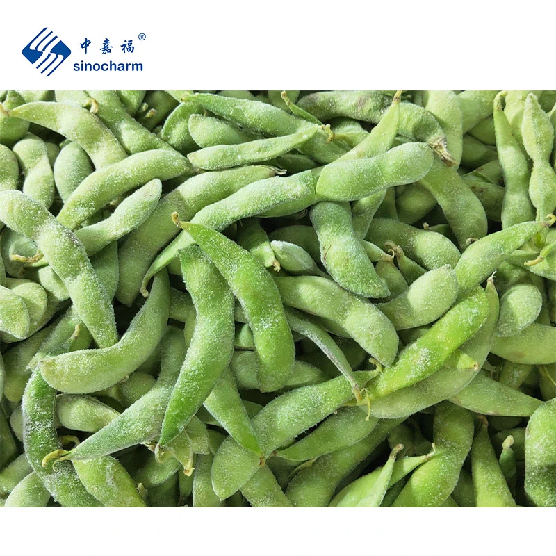 Sinocharm Chinese Kosher Frozen IQF Edamame Soybeans Supplier