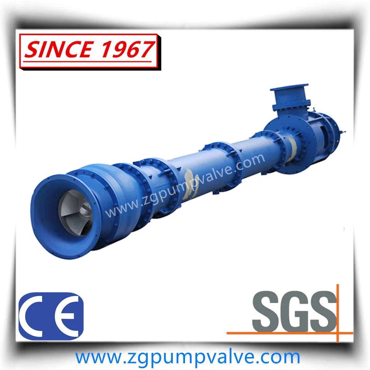 Vertical Long Shaft Overhung Multistage Turbine Seawater Sump Pump Submersible Impeller/Propeller