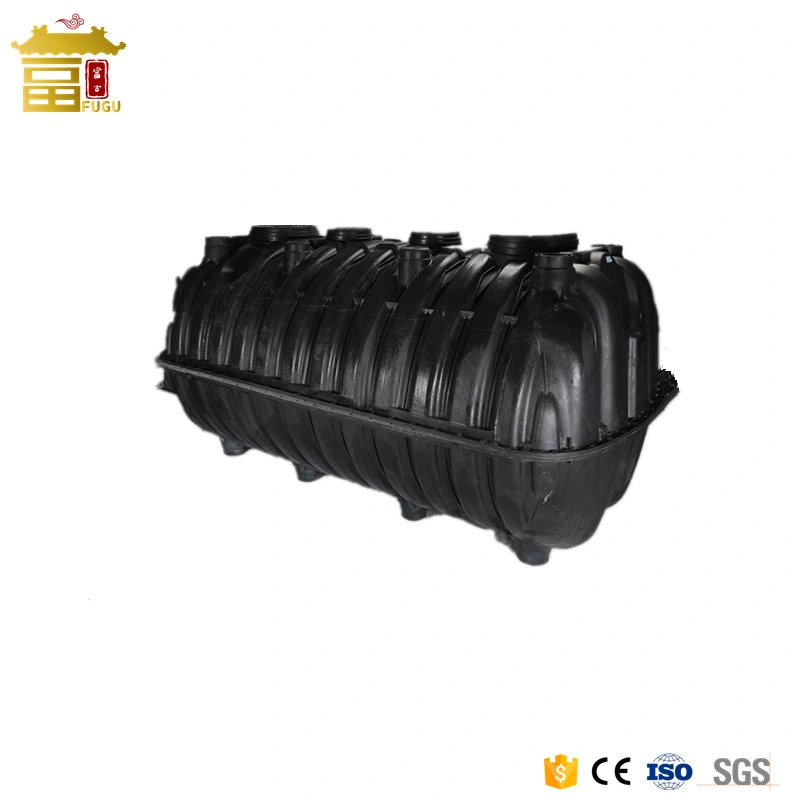 HDPE Disassemble Household Bio Underground Three Chamber Septic Tank