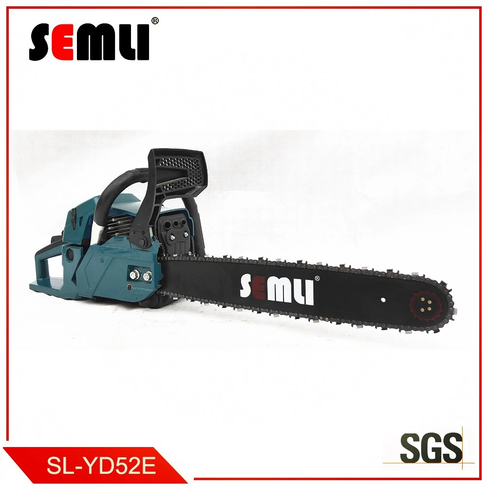 Hot Sale Professional Gasoline Chainsaw Machine with Metal Starter Cover