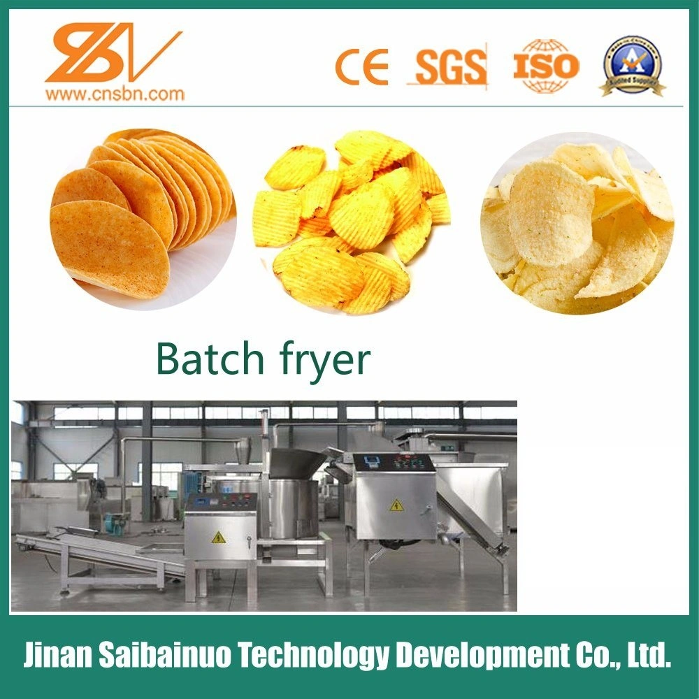 Ce Standard Semi-Automatic Fresh Potato Chips Production Machine