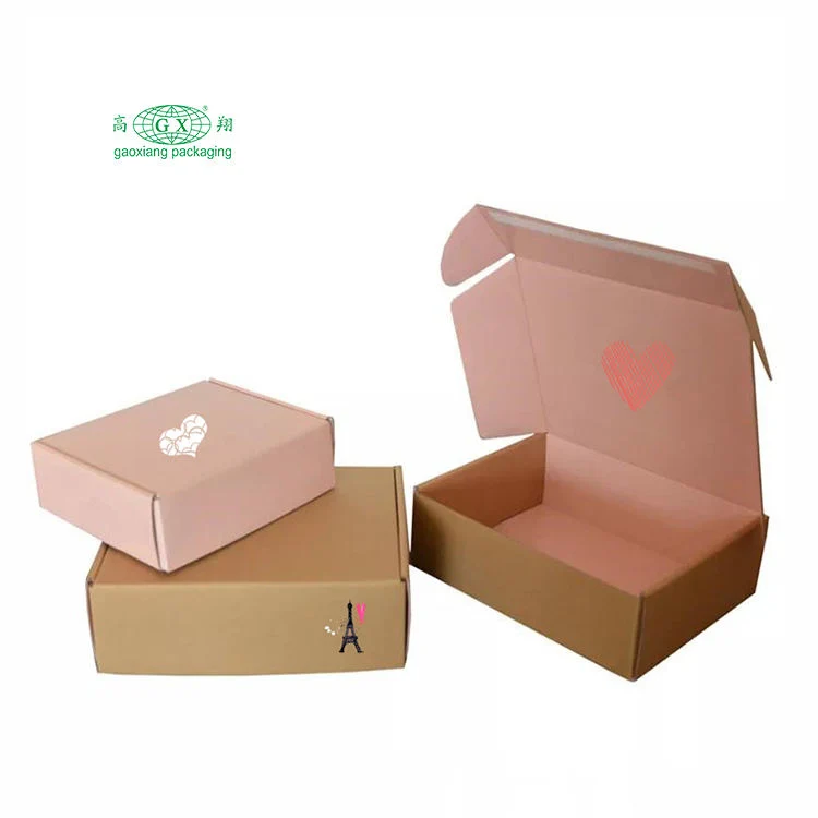 Wholesale/Supplier Custom Colored Shipping Packaging Jewelry Gift Kraft Paper Boxes Personalized Box