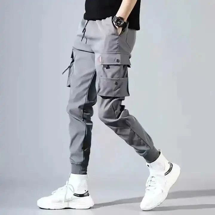 Branded Overruns High Street Sweatpants Streetwear Stack Men Jogger Sweat Stacked Pants Men's Casual Trousers