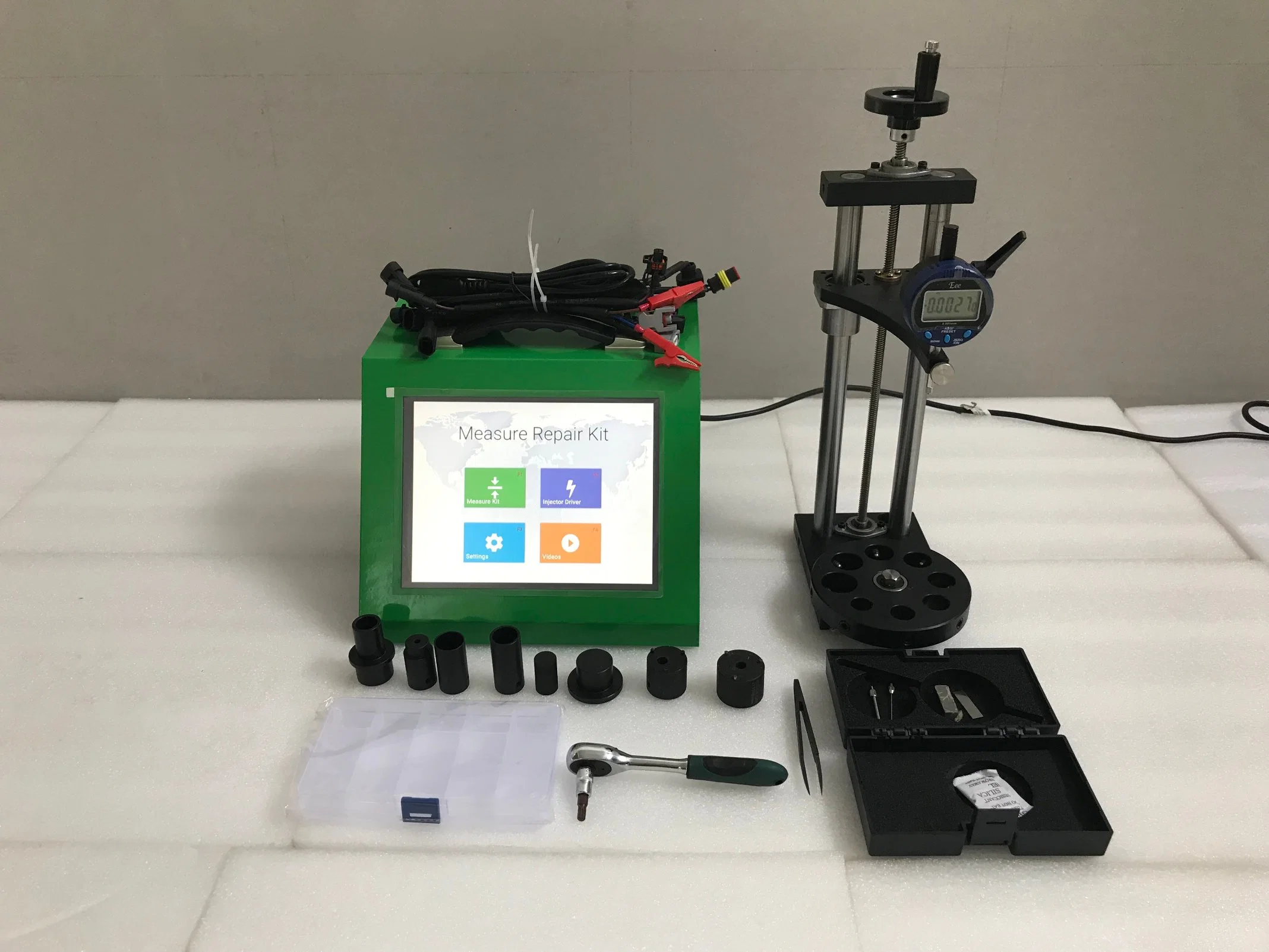 O CRM900 injector na rampa comum terceiro estágio de ferramentas de reparação de aparelhos de medição de Curso do Injetor