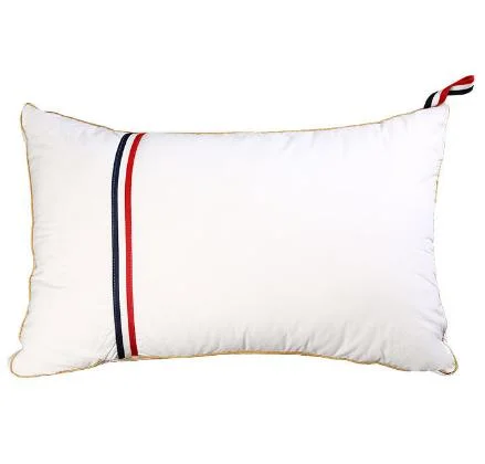 Waist Back Cushion Support Pad Hotel Stripe Cotton / Polyester Pillow