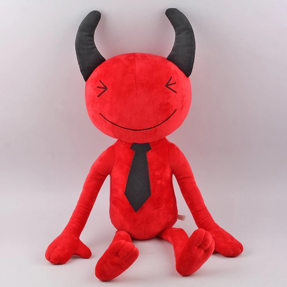 40cm de felpa roja monstruo de peluche Juguete Blando para promoción