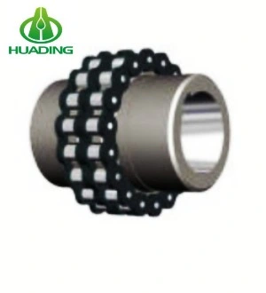 Huading Gl Type Roller Chain Couplings Duplex Chain Cover Transmission Industrial Coupling