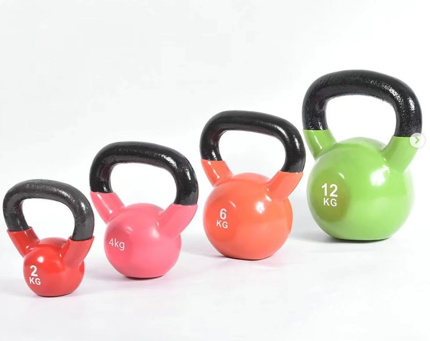 Colorful Can Customize Competition Kettlebell Adjustable Dumbbell Set