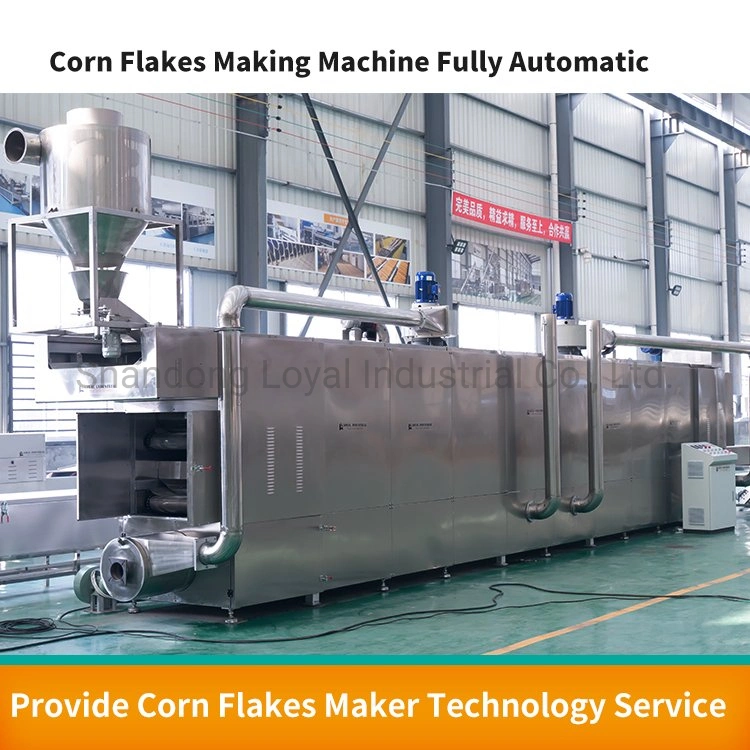 Corn Flakes Making Machine Corn Flakes Manufacturing Process Cereal Production Process Line